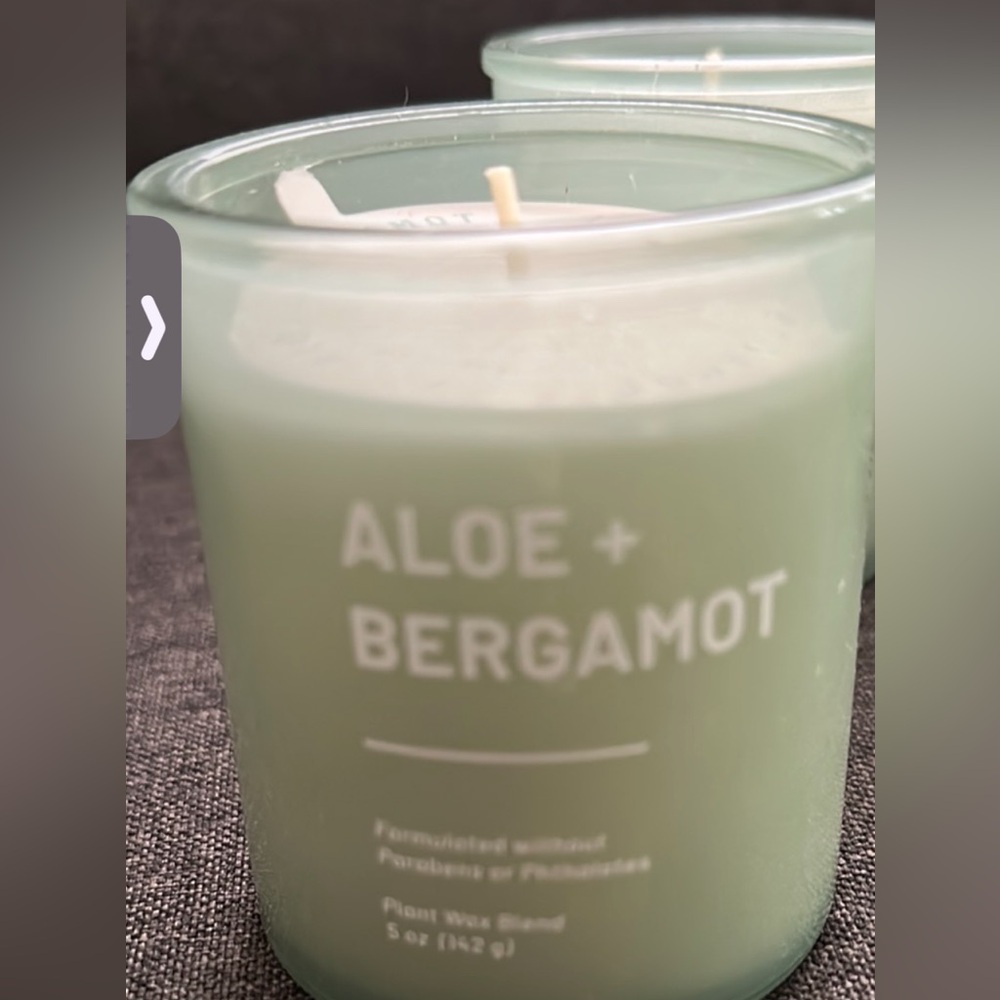 Bergamot Scented Candle - Green